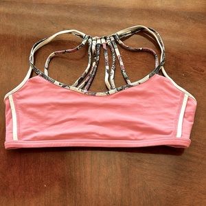 Lululemon sports bra, pink, XS